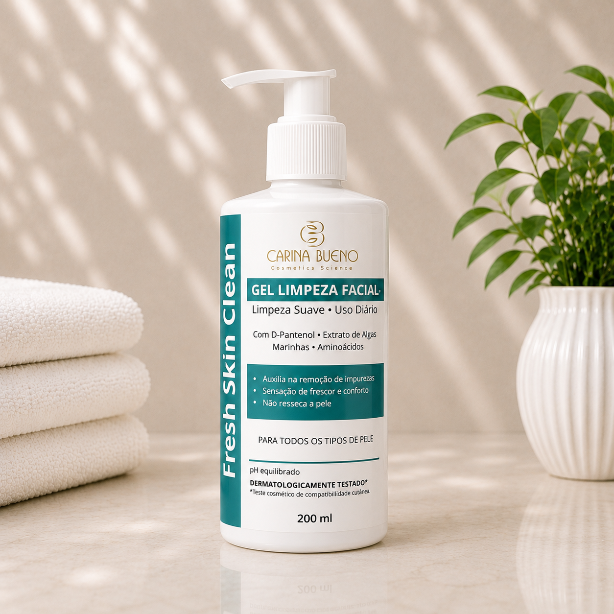 Gel de Limpeza Facial Fresh Skin